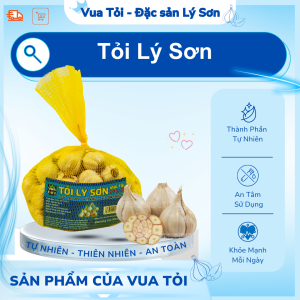 Tỏi Lý Sơn 1kg - Loại 1 - GÓI