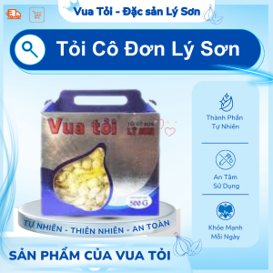Tỏi Cô Đơn Lý Sơn 500g - HỘP