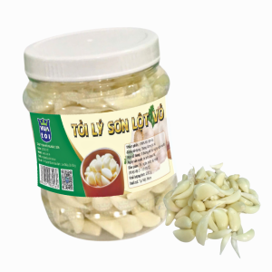 Tỏi Lý Sơn Lột Vỏ 200g – Tiện Lợi, Thơm Nồng, Giữ Trọn Hương Vị
