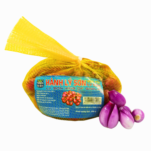 Hành tím Lý Sơn Vua Tỏi trong túi lưới vàng
