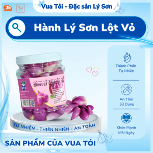 Hành Lý Sơn lột vỏ 200g - HỦ