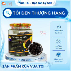 TỎI ĐEN CÔ ĐƠN LỘT VỎ 200G