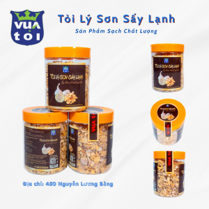 Tỏi Sấy Lạnh 200g – Giòn Ngon, Giữ Trọn Hương Vị Tỏi Tự Nhiên