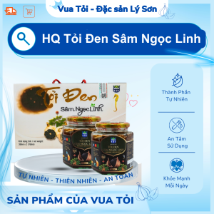 HQ Tỏi Đen Sâm Ngọc Linh (500ml X 2 Hủ)