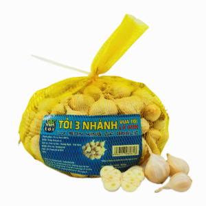 Tỏi Lý Sơn 3 Nhánh 500g – Thơm Nồng, Vị Đậm, Đặc Sản Chính Gốc