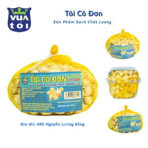 Tỏi Cô Đơn Lý Sơn 500g – Ngon Tự Nhiên, Sạch, Giữ Trọn Hương Vị Đặc Sản
