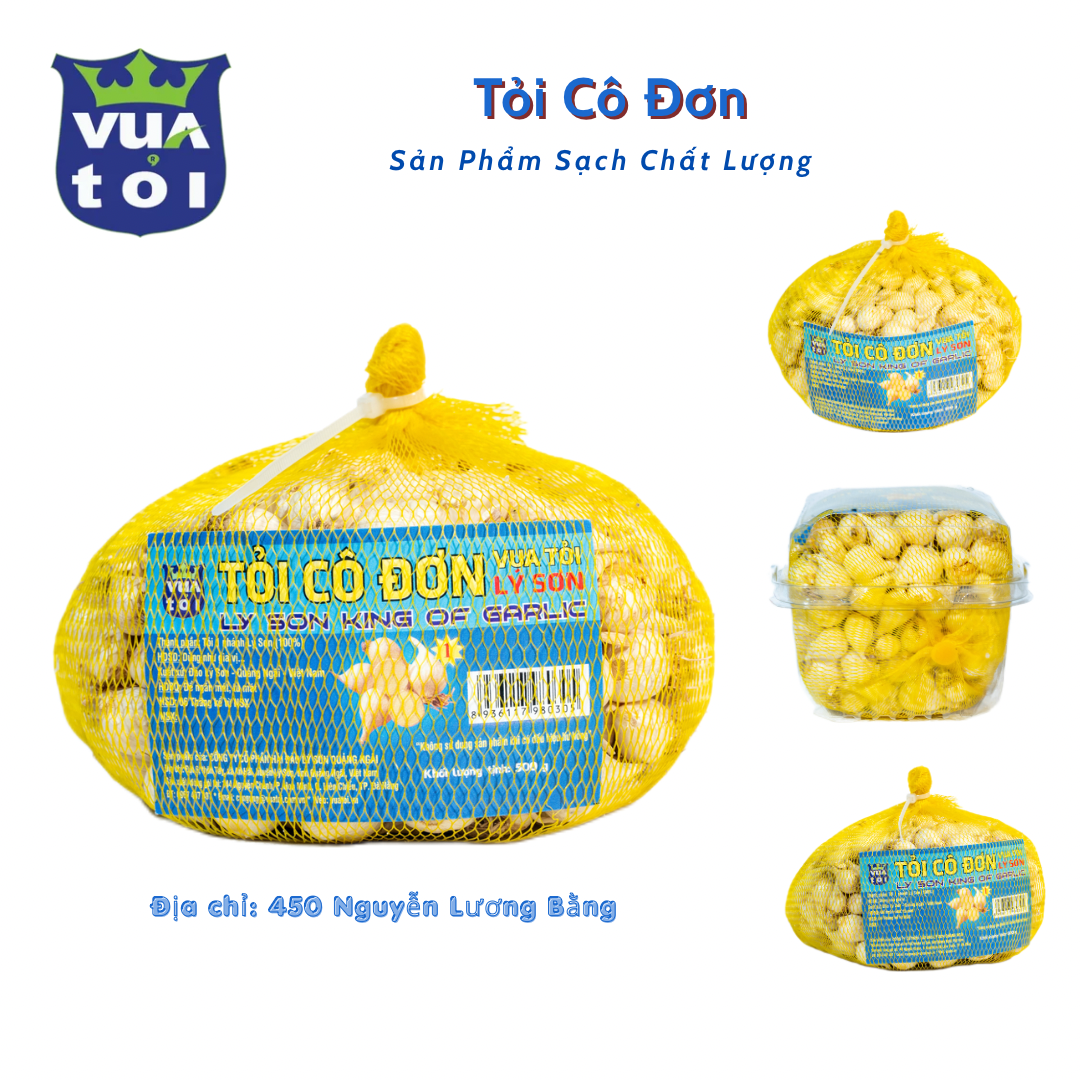 Tỏi cô đơn Lý Sơn trong thư viện sản phẩm Vua Tỏi
