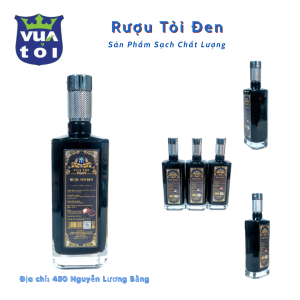 Rượu Tỏi Đen 500ml